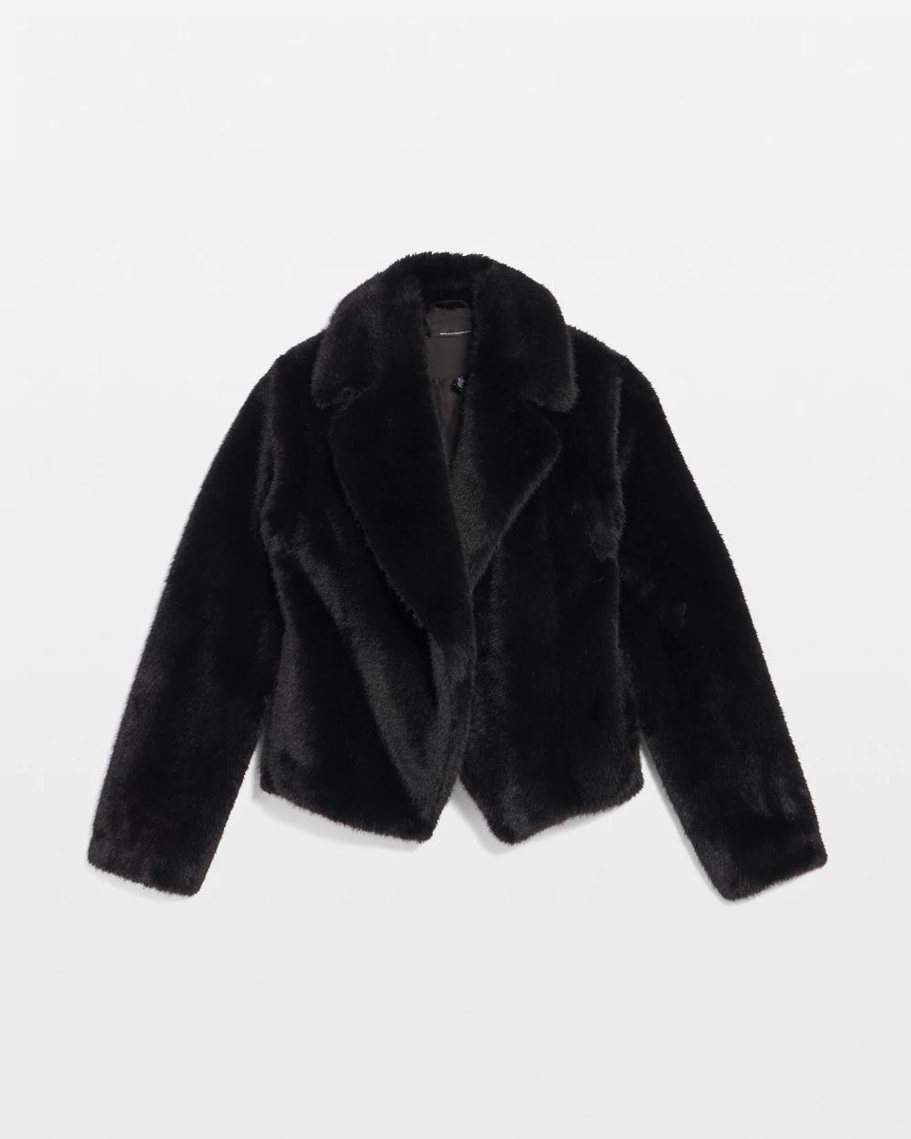 White house black market fur coat sale